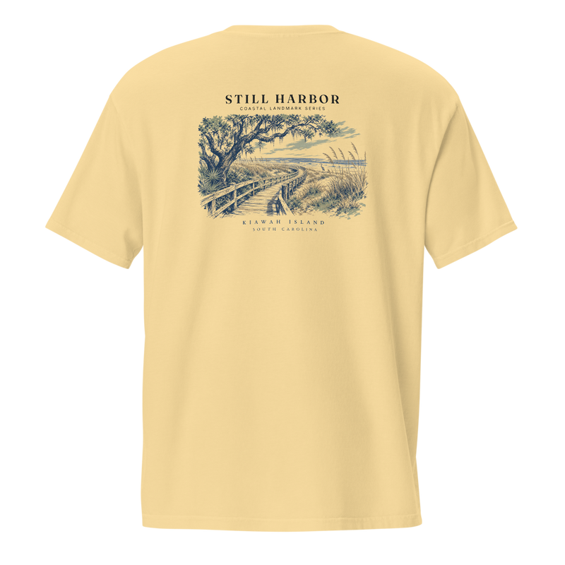 Kiawah Boardwalk Pocket Tee graphic tee