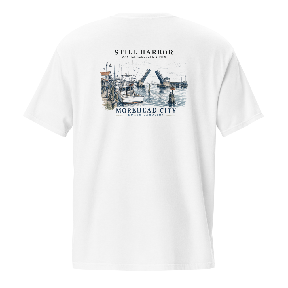 Morehead Working Waterfront Pocket Tee