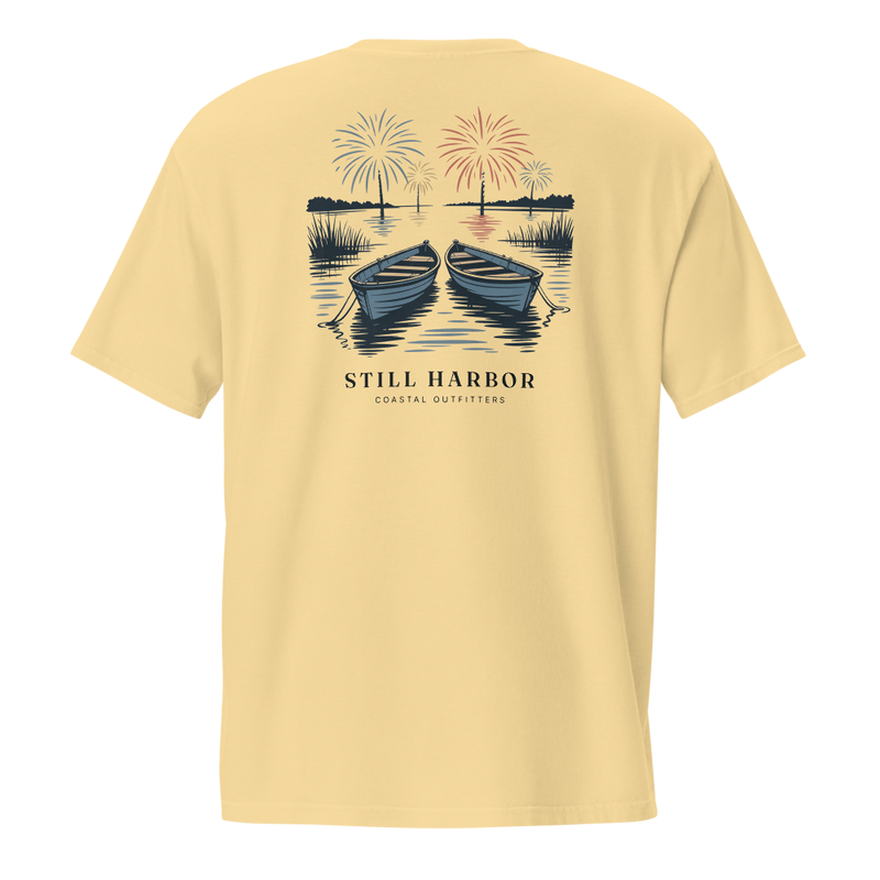 Sandbar Sparklers Pocket Tee graphic tee