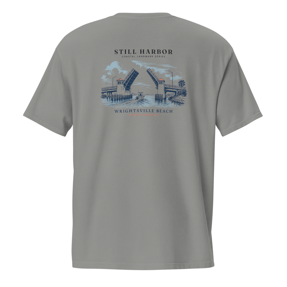 Wrightsville Drawbridge Pocket Tee